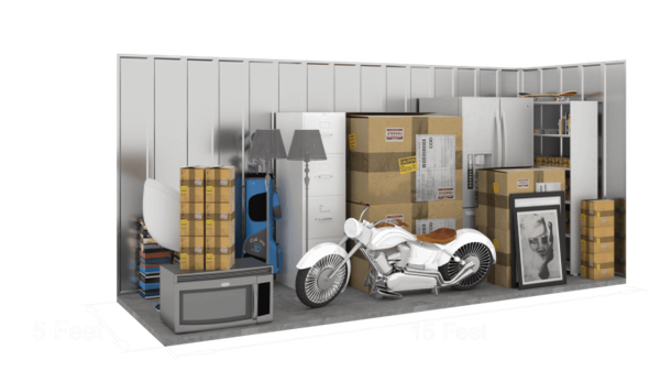 5x15 storage unit